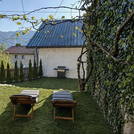 Charming Garden In A 1920s Stone House Kobarid